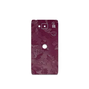 MAHOOT Red-Wildflower Cover Sticker for Motorola droid razr hd