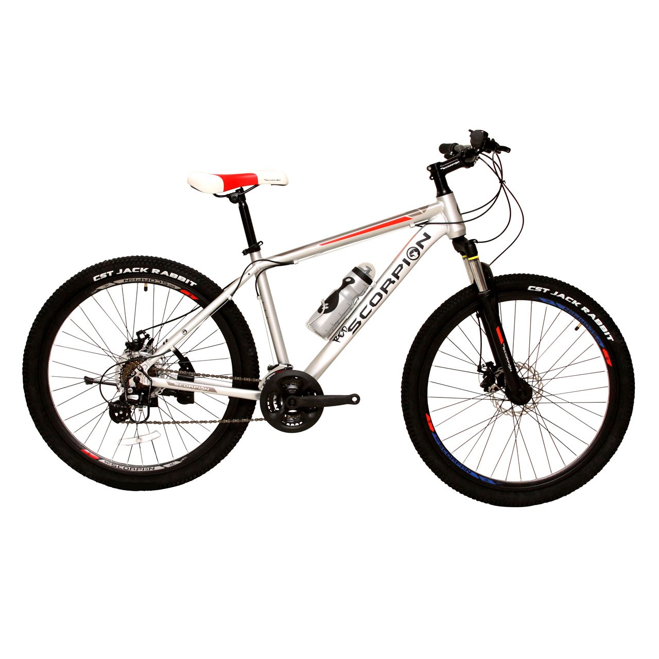 دوچرخه کوهستان اسکورپیون مدل Rs 260 YS7605 Matt Silver 2017 سایز 26