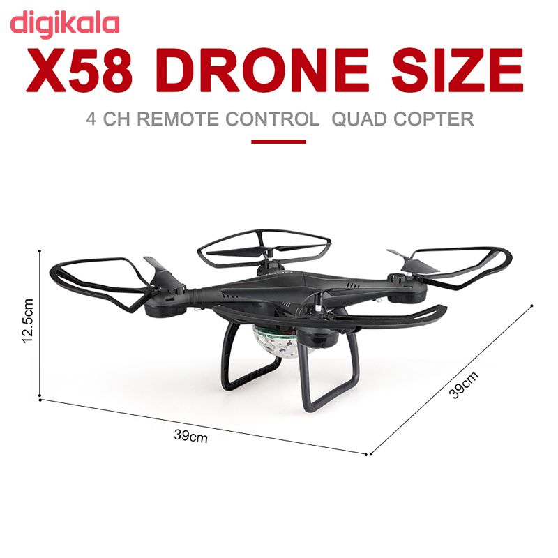 کوادکوپتر مدل drone main 1 2