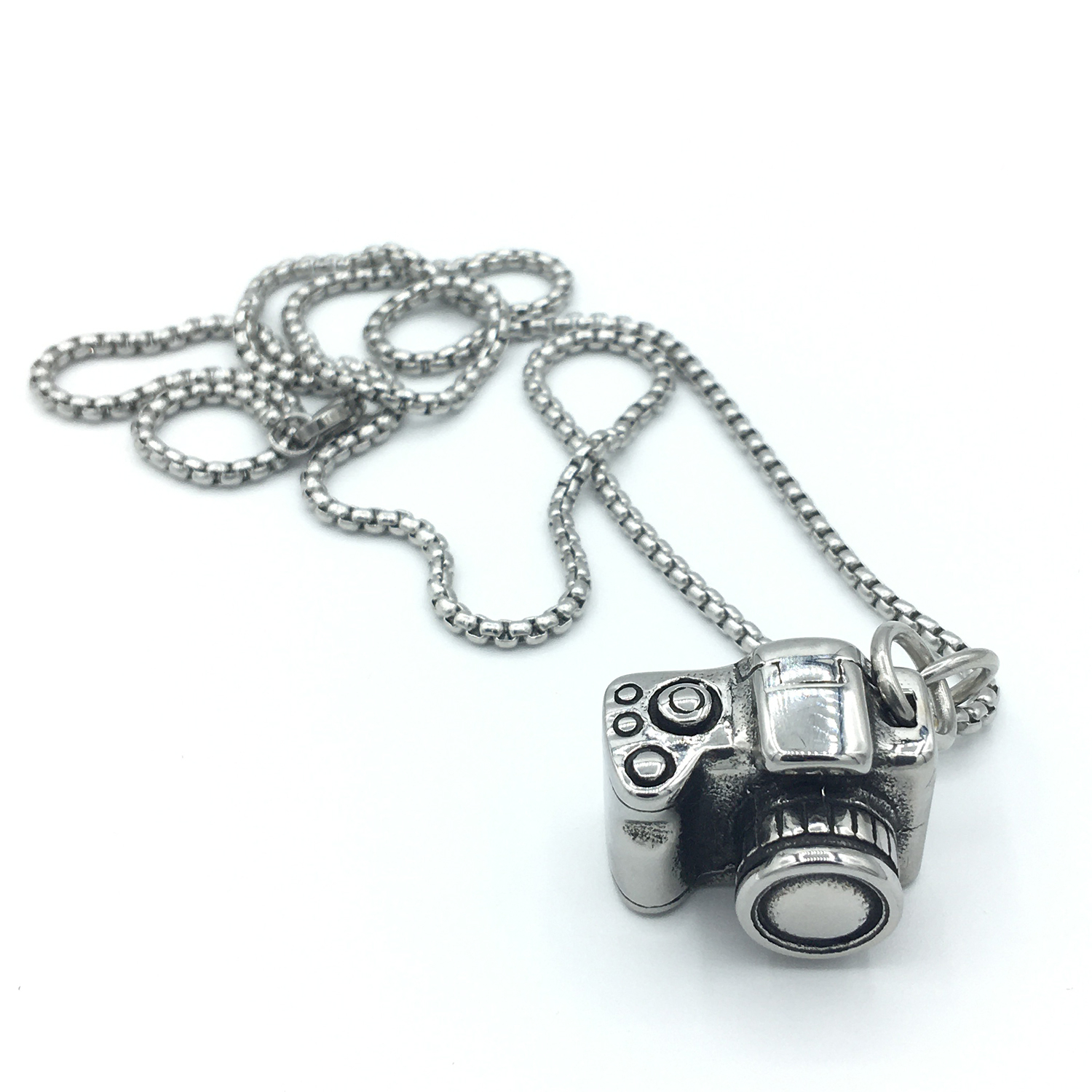 گردنبند طرح دوربین مینیاتوری کد VZ01