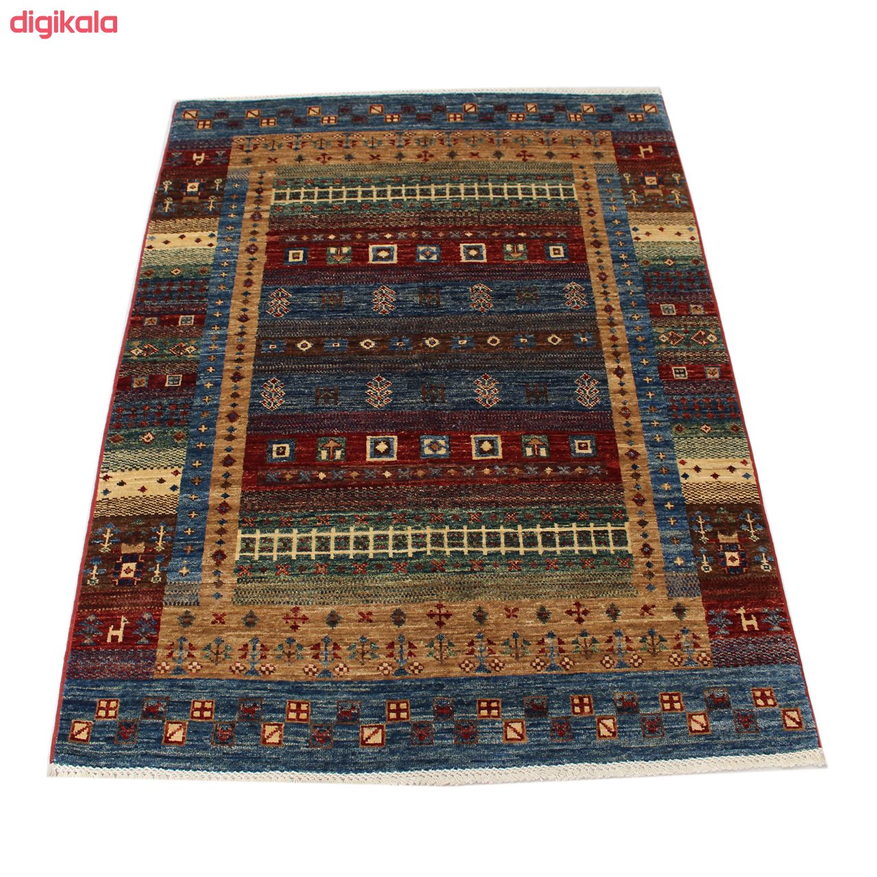 گبه دستبافت یک و نیم متری کد 137 main 1 1