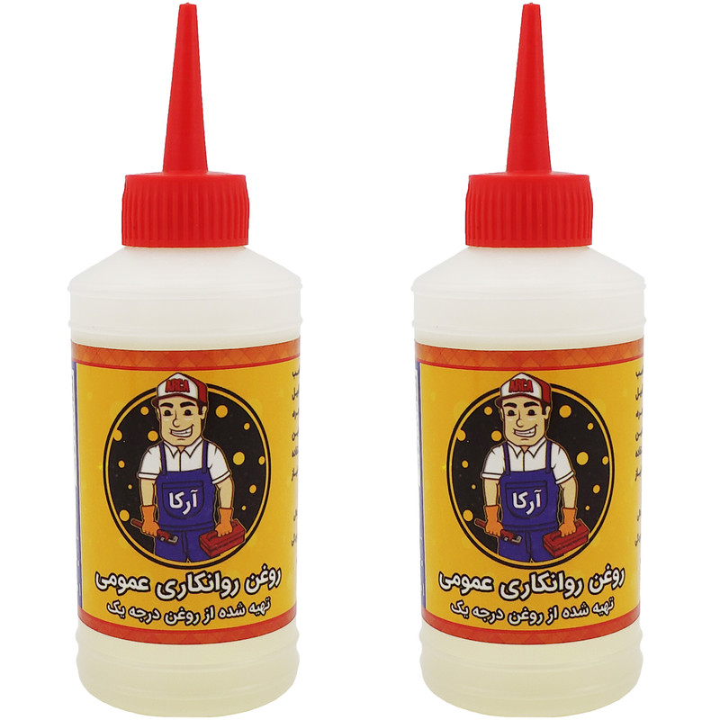 روغن روانکاری آرکا مدل ARO4 حجم 80 میلی لیتر بسته 2 عددی