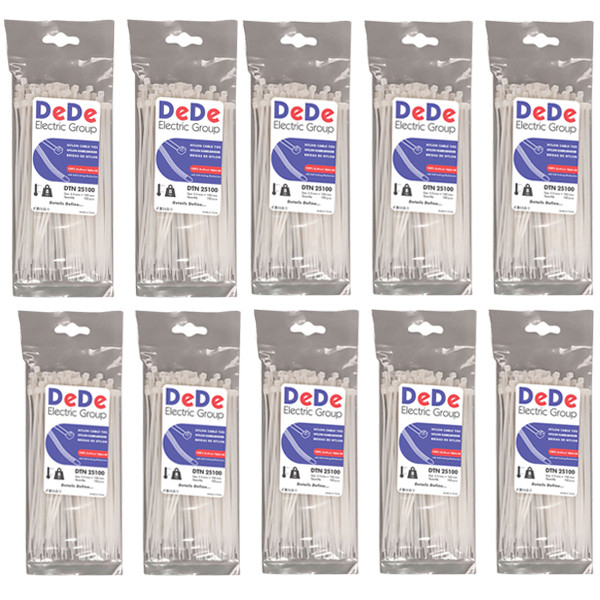 بست کمربندی ده ده الکتریک گروپ مدل DTN25100 بسته 1000 عددی
