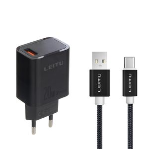 نقد و بررسی شارژر دیواری لیتو مدل LH-12 به همراه کابل تبدیل USB-C توسط خریداران