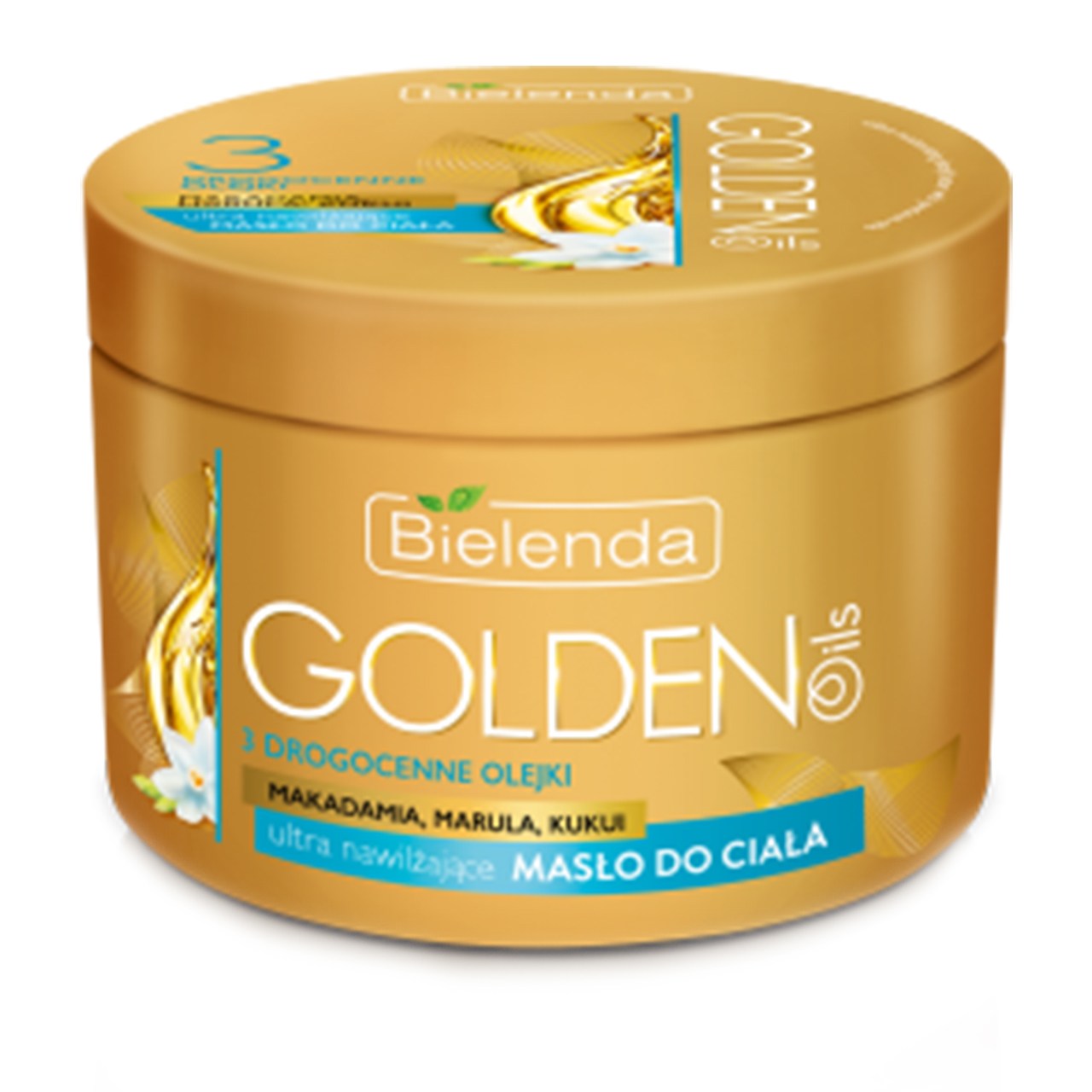 کرم نرم کننده بدن بی یلندا سری Golden Oils مدل Ultra Moisturizing حجم 200 میلی لیتر