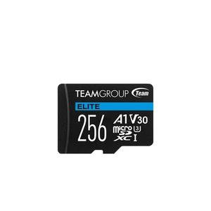 کارت حافظه microsdxc تیم گروپ مدل elite کلاس 10 استاندارد uhs-i u3 سرعت 100mbps ظرفیت 256 گیگابایت
