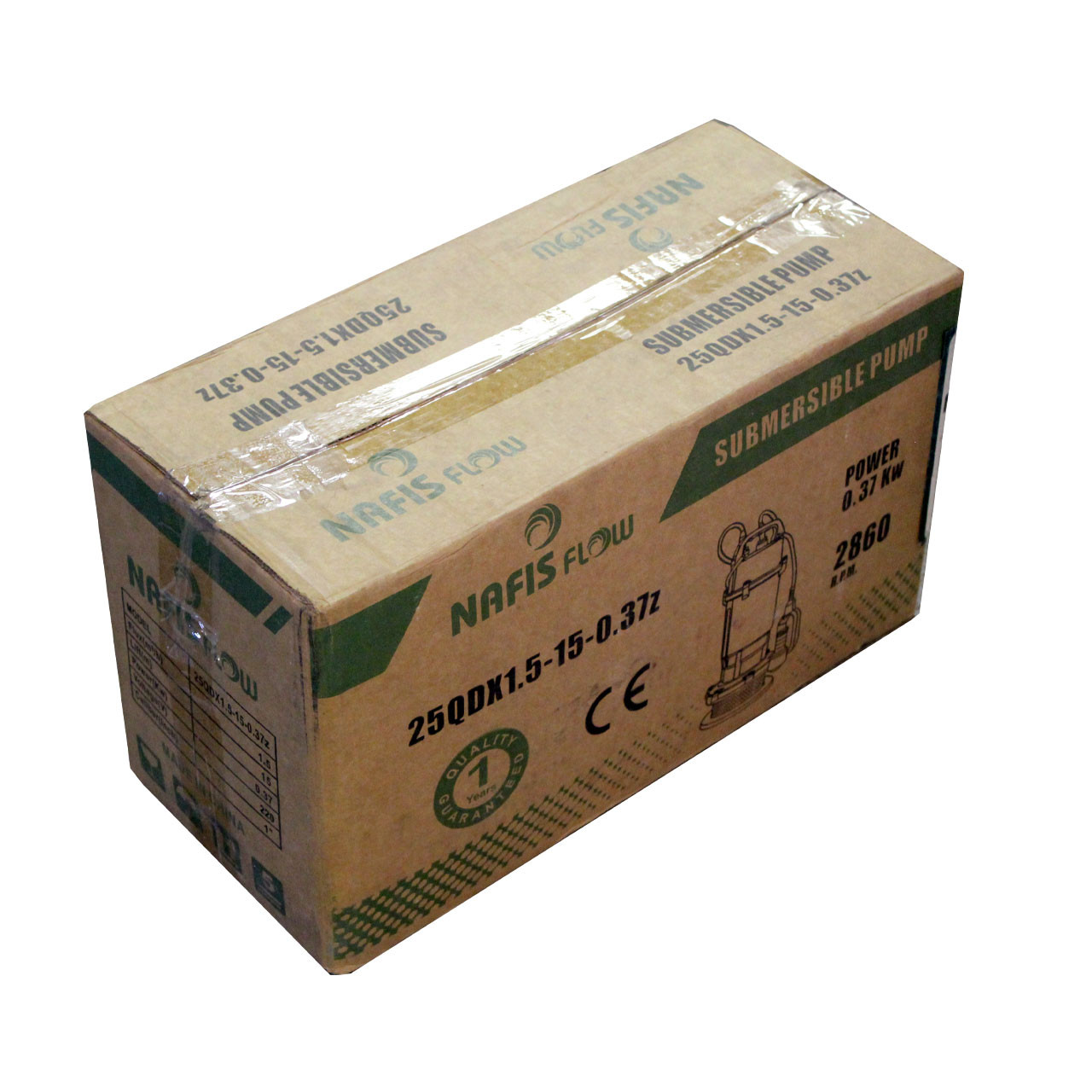 پمپ کفکش نفیس فلو مدل QDX 1.5-15/0.37Z