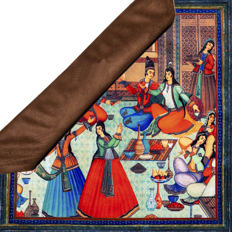 رومیزی طرح جشن مهرگان کد KN-RMeh4545