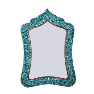 آینه فیروزه کوبی آقاجانی مدل F034