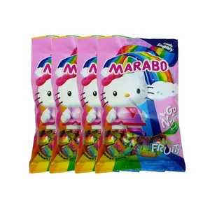 پاستیل لقمه ای شکری میوه ای  کیتی مارابو - 100 گرم بسته 4 عددی