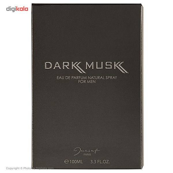 ادو پرفیوم مردانه ژک‌ ساف مدل Dark Musk حجم 100 میلی لیتر به همراه عطر جیبی حجم 22 میلی لیتر