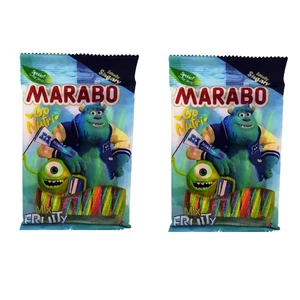 پاستیل مدادی شکری میوه ای مارابو - 120 گرم بسته 2 عددی