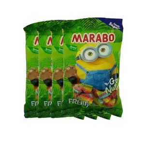 پاستیل شکری با طعم میوه مخلوط مارابو - 100 گرم بسته 4 عددی