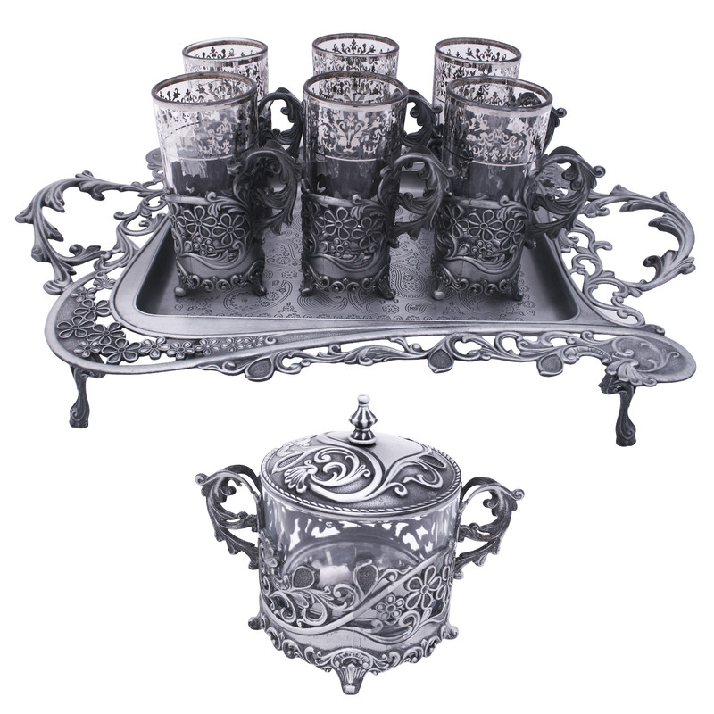 سرویس چای خوری 8 پارچه سلوین مدل P20600/1/TE/11