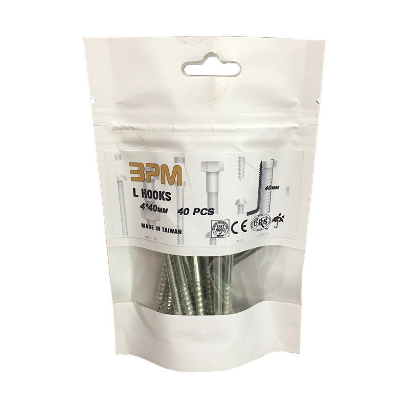 قلاب ال مدل BPM-L4×40 بسته 40 عددی