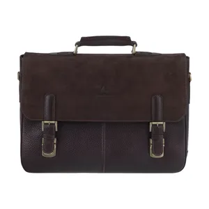 کیف اداری مردانه چرم مشهد مدل A5551-089