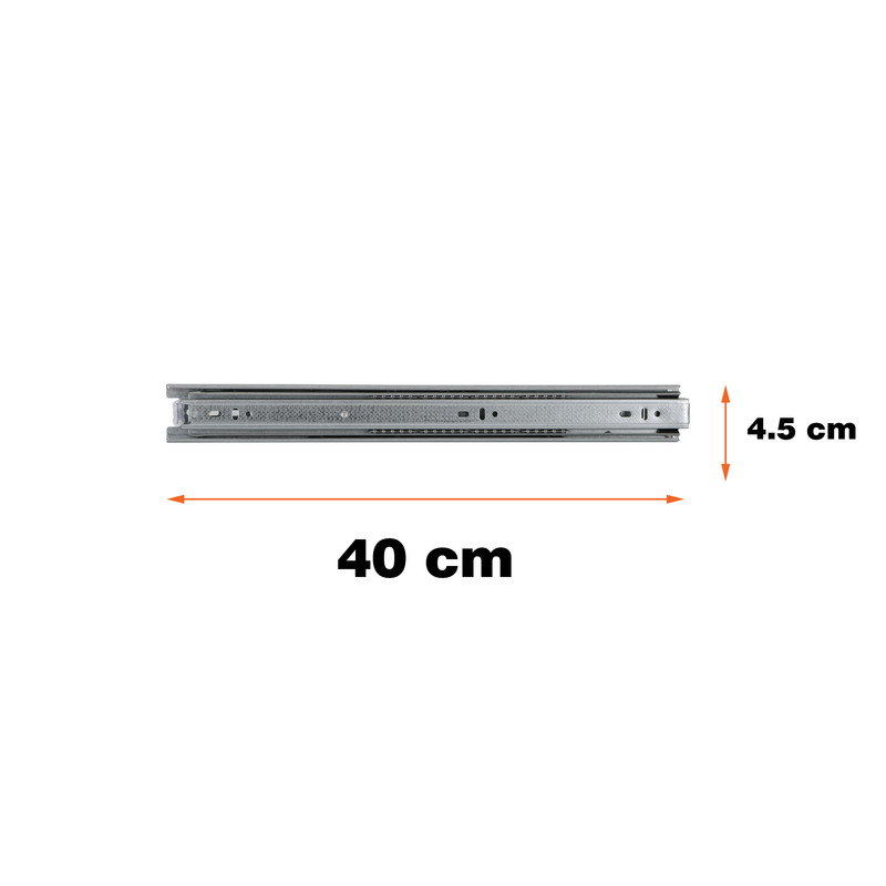 ریل کشو پیسو مدل DA-400 بسته 2 عددی