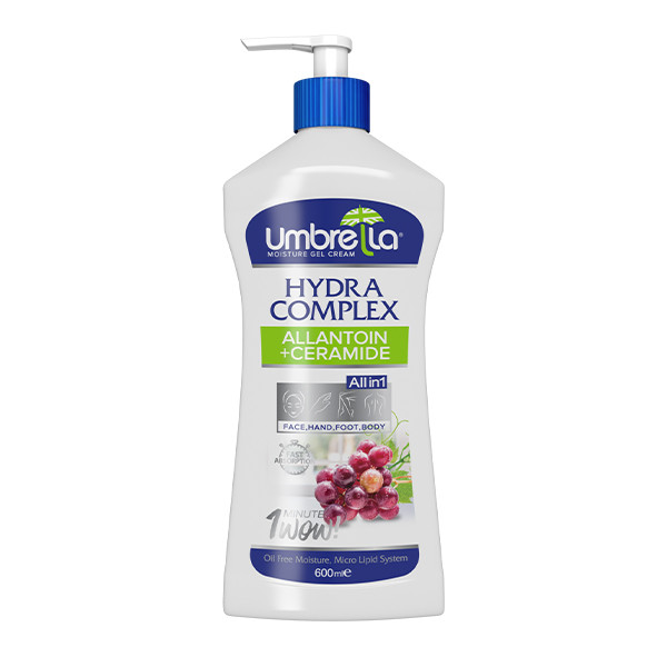 ژل کرم آبرسان آمبرلا مدل Red Grape حجم 600 میلی لیتر