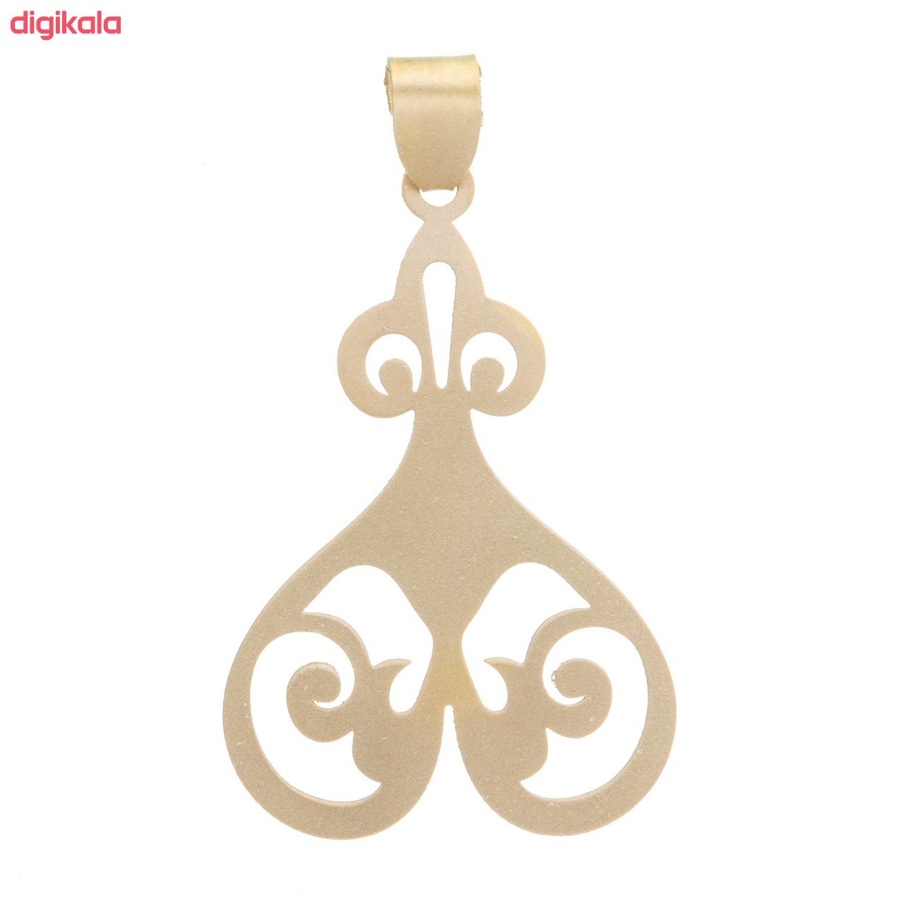 آویز گردنبند زنانه طرح اسلیمی کد D2 main 1 1