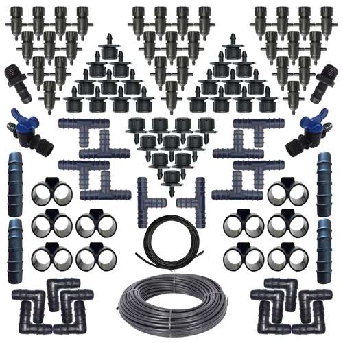 لوازم آبیاری قطره ای تهران دریپ مدل ALFA-100 مجموعه 100 عددی