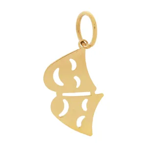 آویز گردنبند زنانه طرح ماسک کد D10