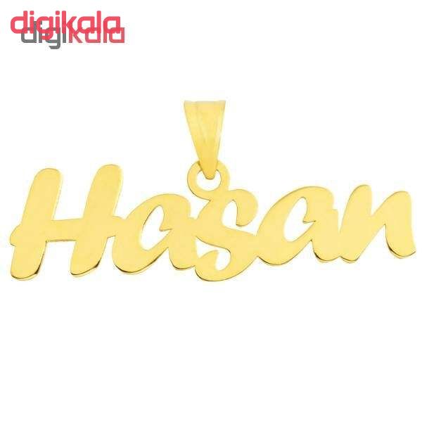 آویز گردنبند زنانه طرح حسن کد D11 main 1 1