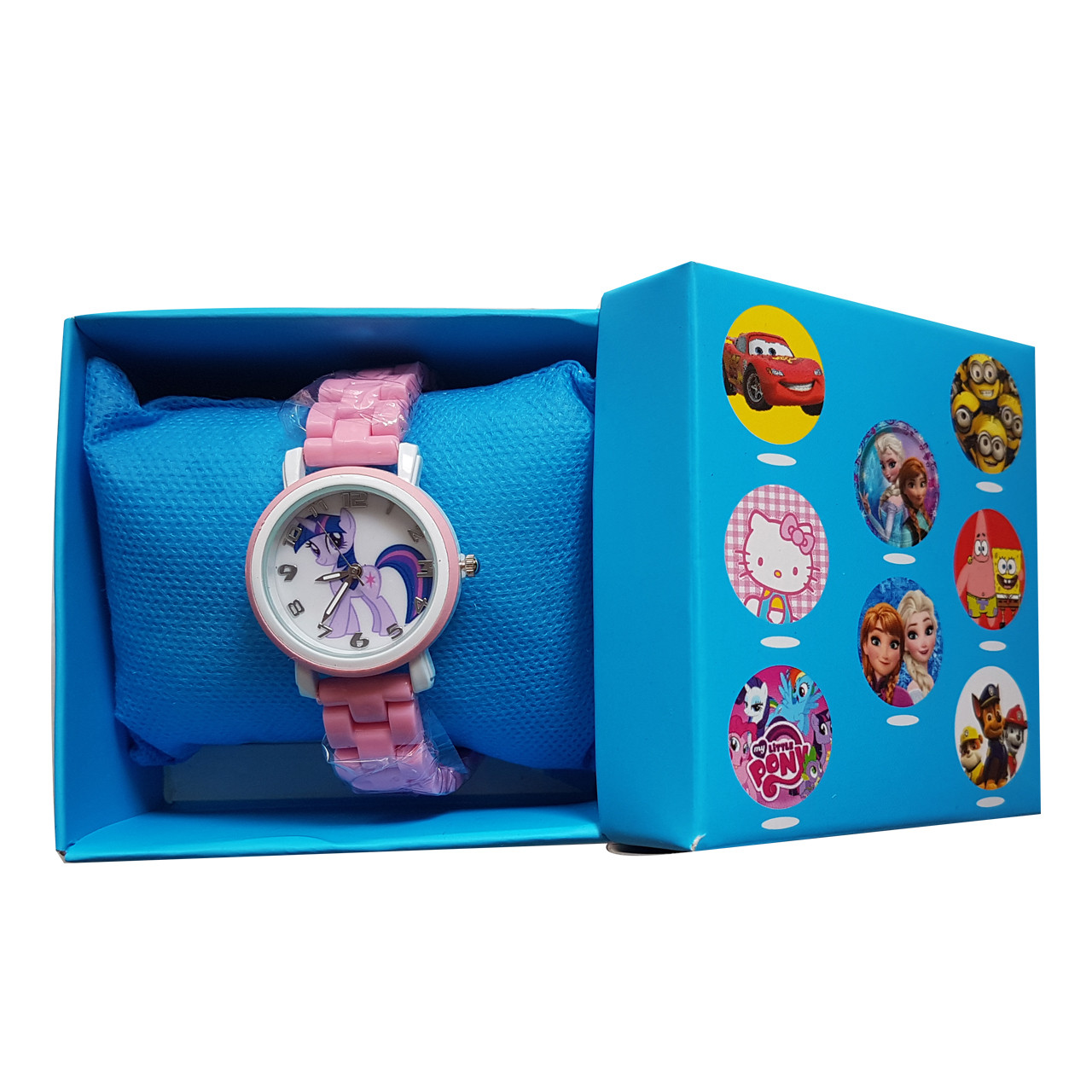 ساعت مچی عقربه ای دخترانه طرح پونی کد A-sp