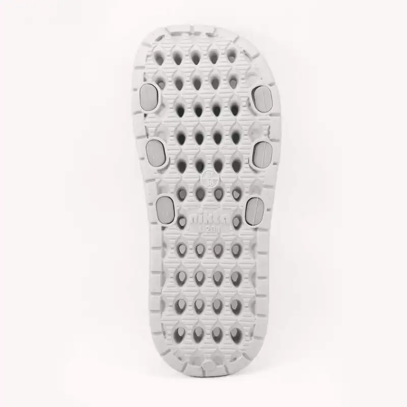 دمپایی زنانه نیکتا کد L1- L231 رنگ طوسی روشن