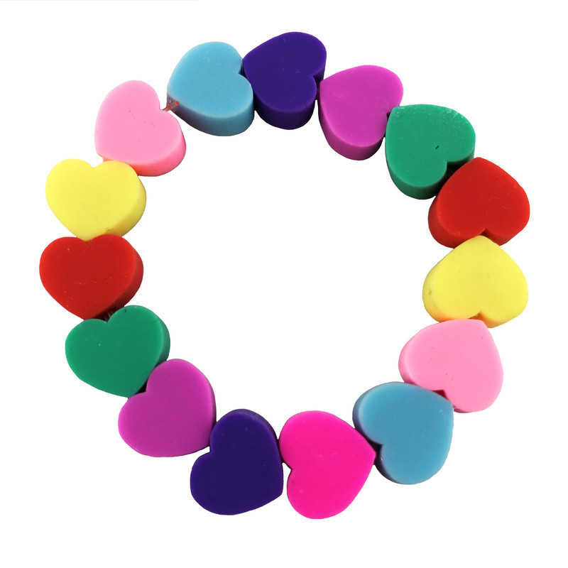 دستبند دخترانه گالری عزیزی طرح قلب مدل GZ98823 دستبند دخترانه گالری عزیزی طرح قلب مدل GZ98823