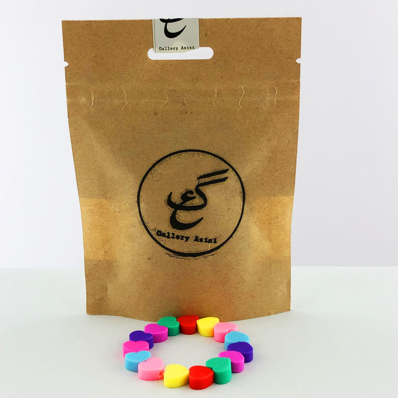 دستبند دخترانه گالری عزیزی طرح قلب مدل GZ98823 دستبند دخترانه گالری عزیزی طرح قلب مدل GZ98823