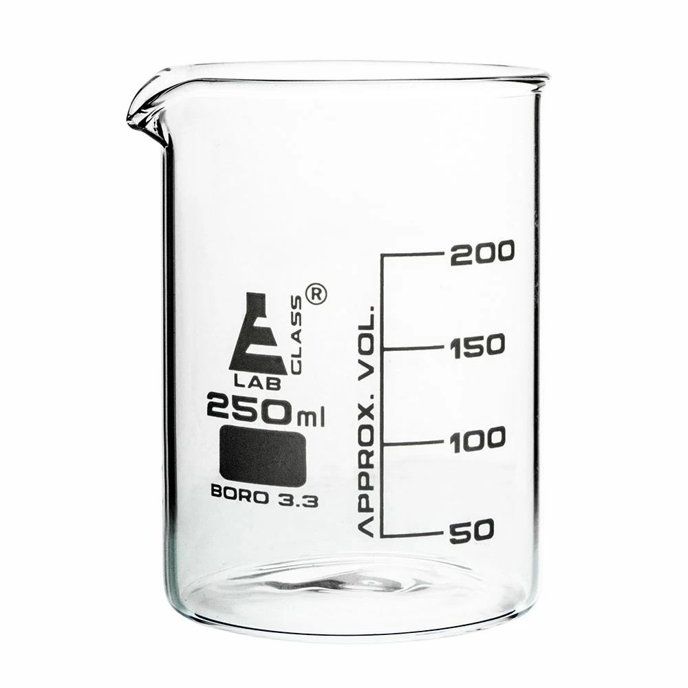بشر آزمایشگاه مدل Lfbeaker ظرفیت 250 میلی لیتر