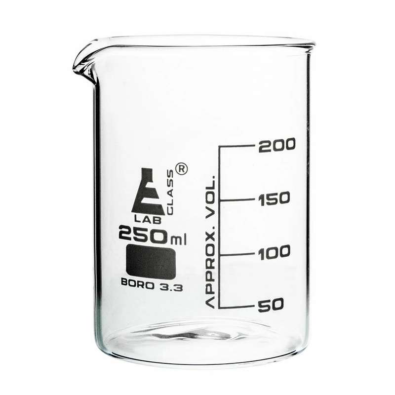 بشر آزمایشگاه مدل Lfbeaker ظرفیت 250 میلی لیتر