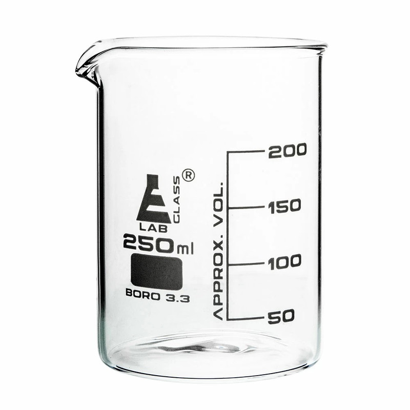 بشر آزمایشگاه مدل Lfbeaker ظرفیت 250 میلی لیتر