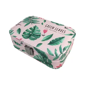 جعبه جواهرات طرح برگ هاوایی مدل 0013