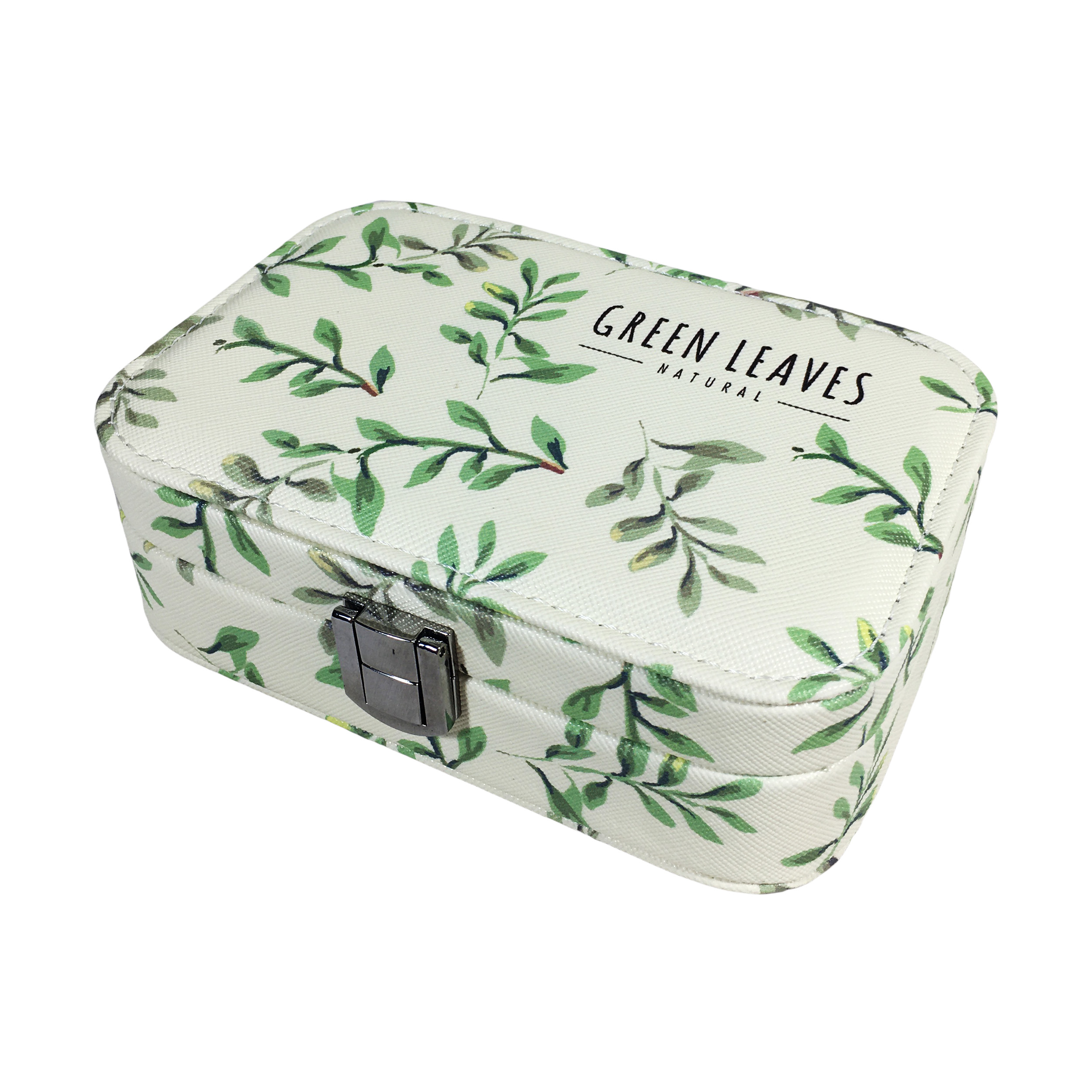 جعبه جواهرات طرح برگ مدل 0013