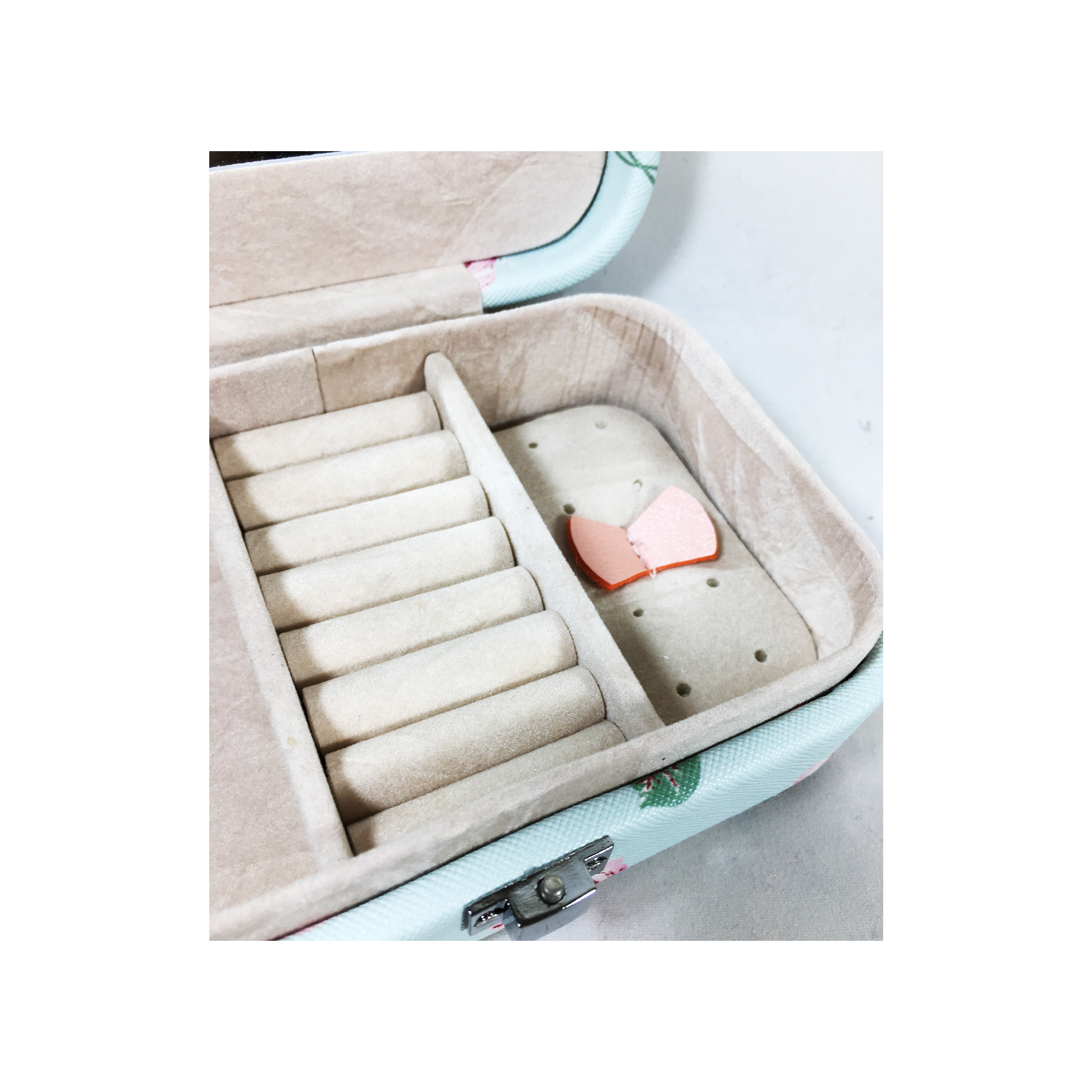 جعبه جواهرات طرح گل مدل 0013