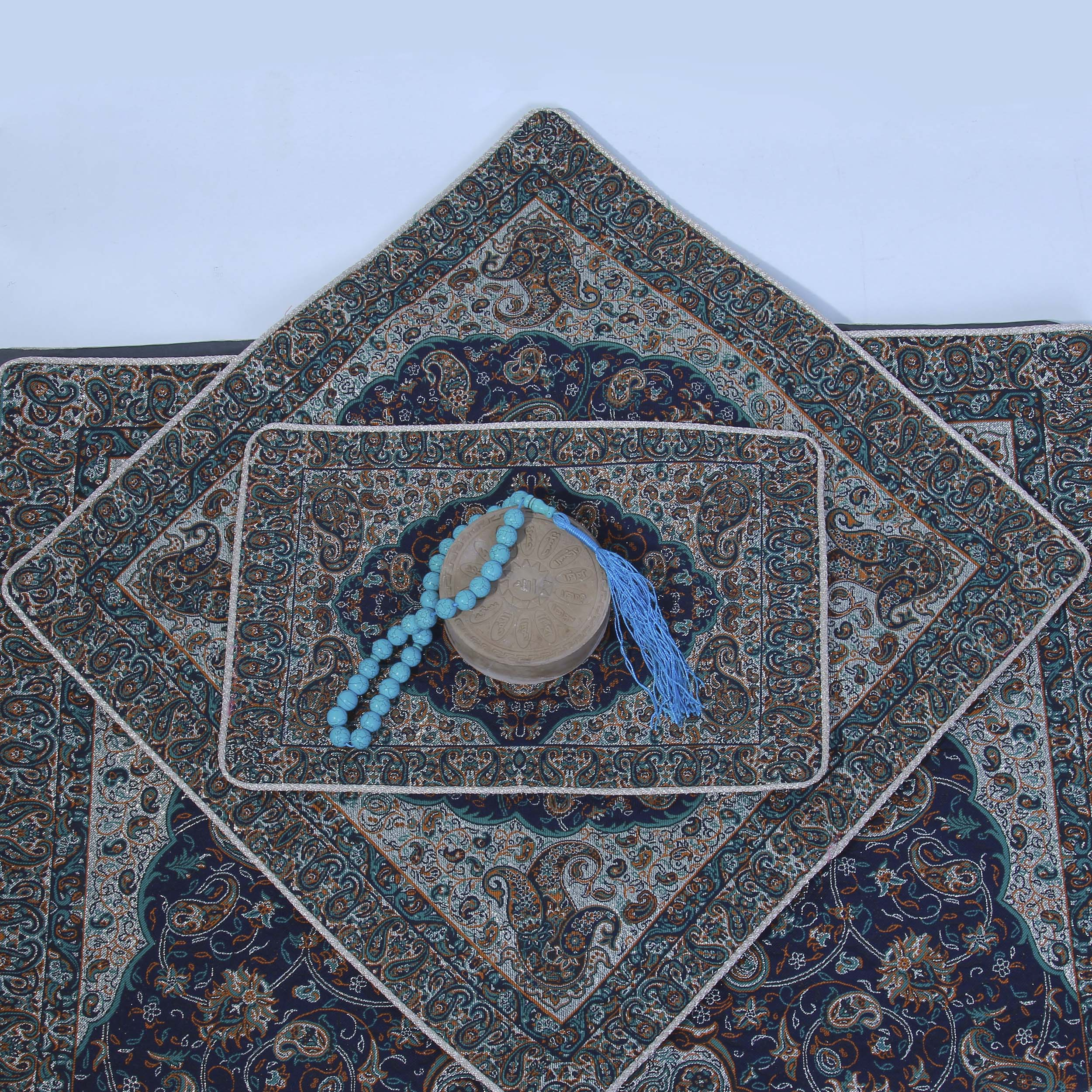 سجاده و جانماز ترمه بازرگانی میلادی کد SM_017