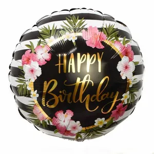 بادکنک فویلی طرح happy birtthday