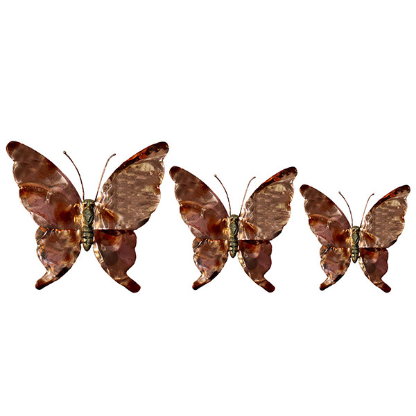 پروانه مسی کد fly001 مجموعه سه عددی