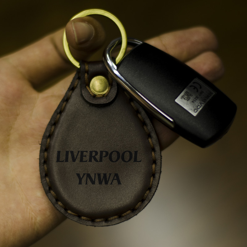 جاکلیدی چرمینه اسپرت مدل لیورپول کد 6003