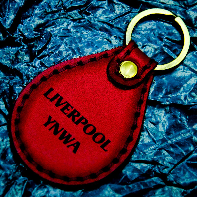 جاکلیدی چرمینه اسپرت مدل لیورپول کد 6003