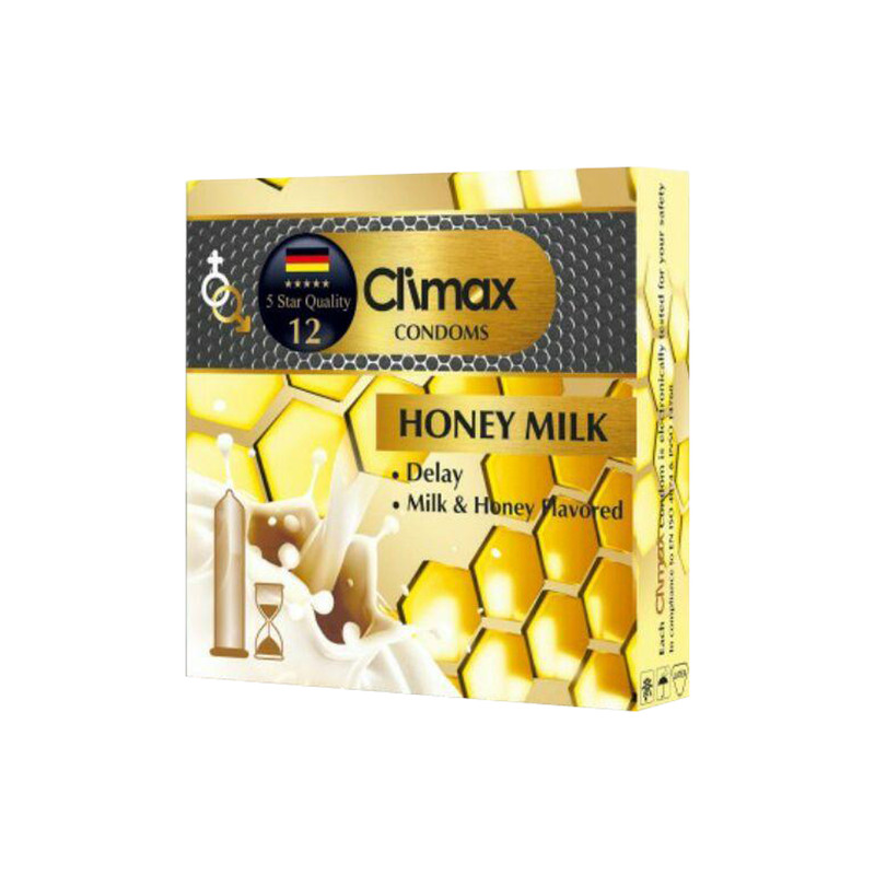 کاندوم کلایمکس مدل honey milk بسته 3 عددی به همراه کاندوم کلایمکس مدل gift کاندوم کلایمکس مدل honey milk بسته 3 عددی به همراه کاندوم کلایمکس مدل gift
