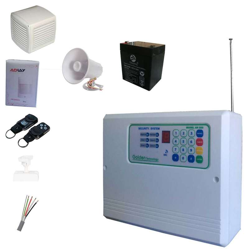 دزدگیر اماکن گلدن تکنولوژی کد 806