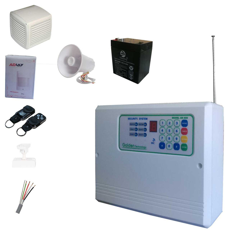 دزدگیر اماکن گلدن تکنولوژی کد 806