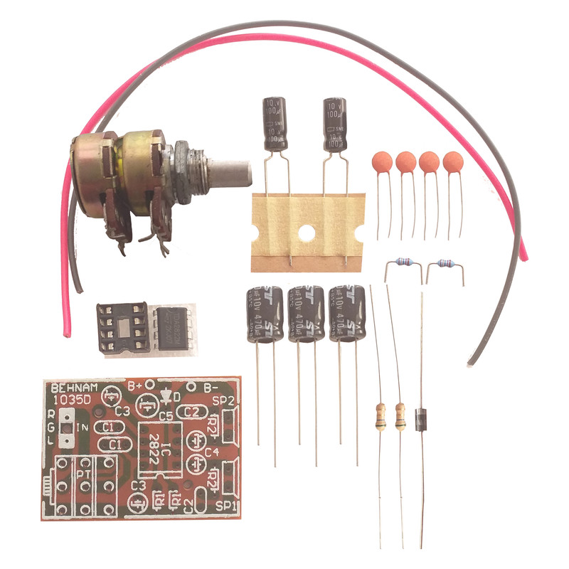 کیت آمپلی فایر استریو مدل B.K1035D