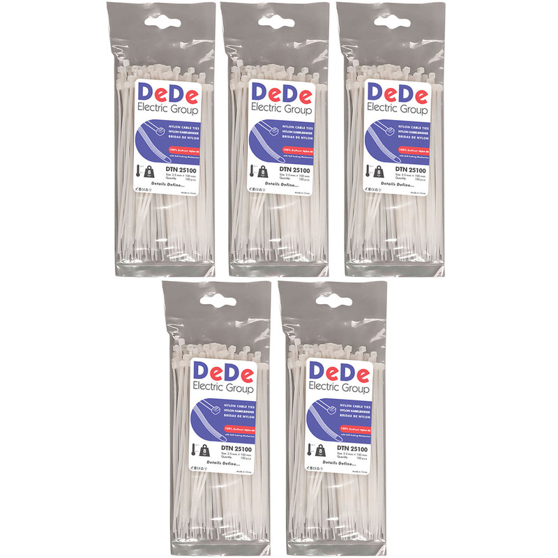 بست کمربندی ده ده الکتریک گروپ مدل DTN25100 بسته 500 عددی