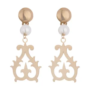 گوشواره طلا 18 عیار زنانه نیوانی مدل EA020