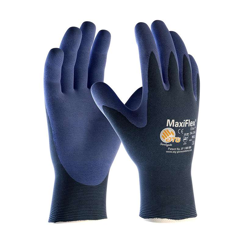 دستکش ایمنی ای تی جی مدل مکسی فلکس الیت 274-34 سایز 10 دستکش ایمنی ای تی جی مدل مکسی فلکس الیت 274-34 سایز 10