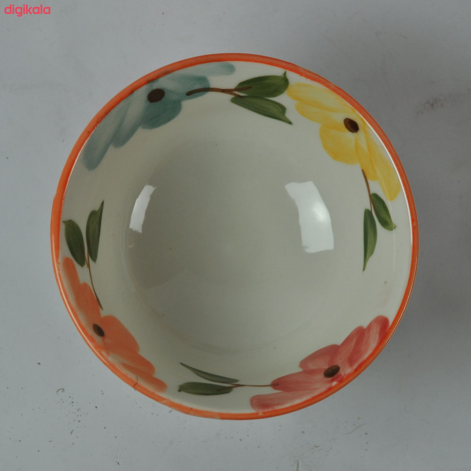 کاسه چینی طرح گل کد 1401013 بسته 6 عددی main 1 2