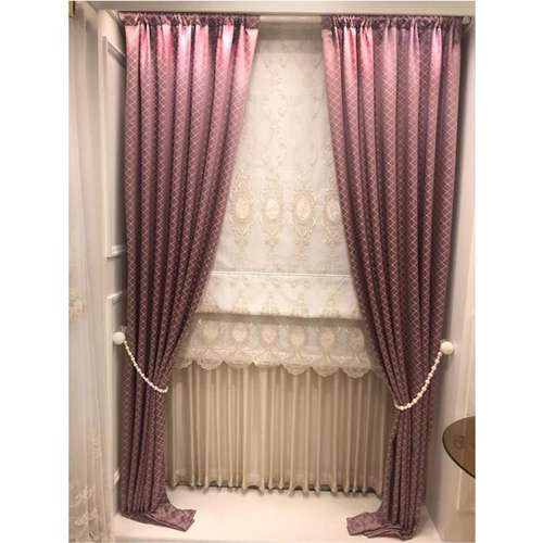 والان پرده طرح لوزی کد M01 سایز 80 × 300 سانتی متر
